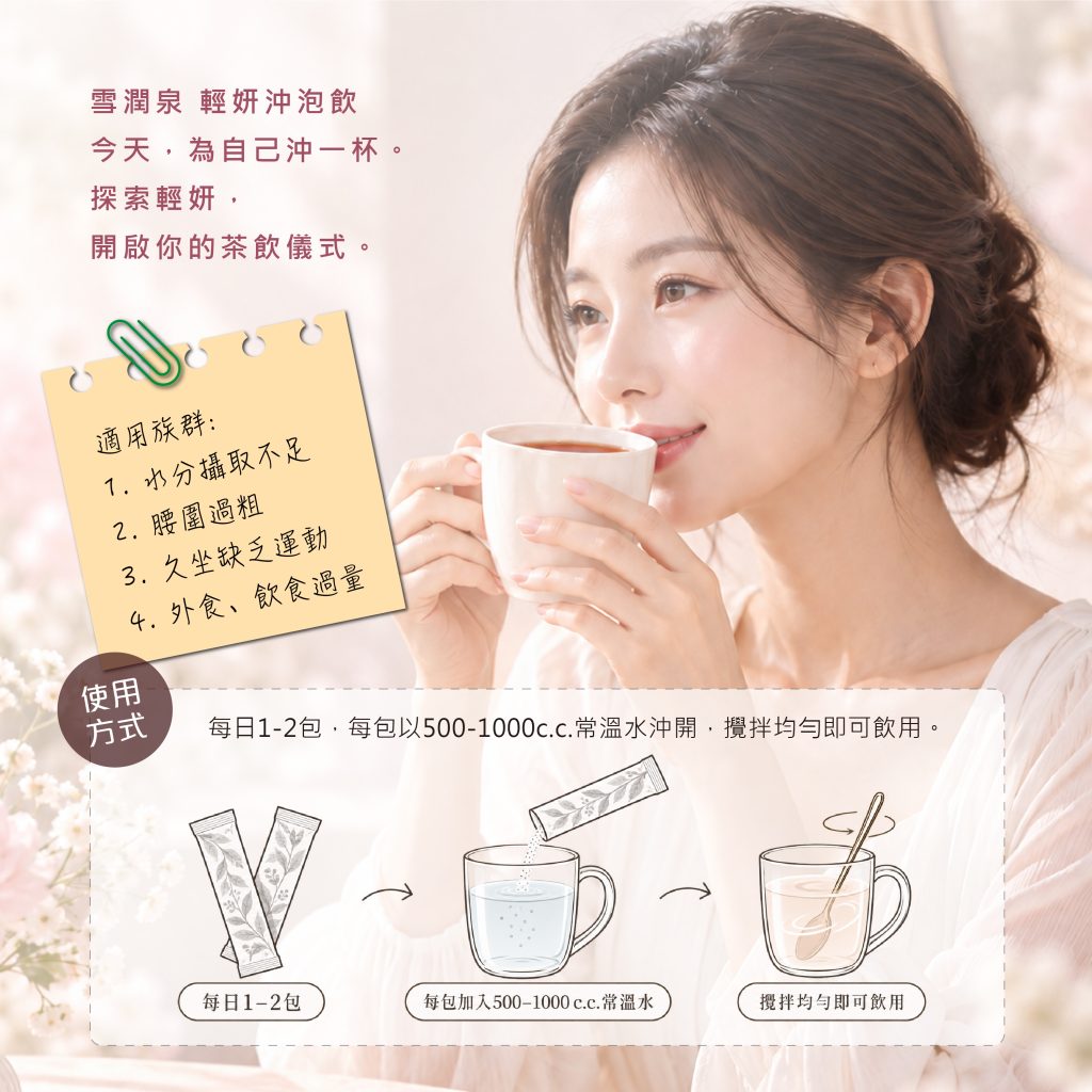 雪潤泉輕妍沖泡飲